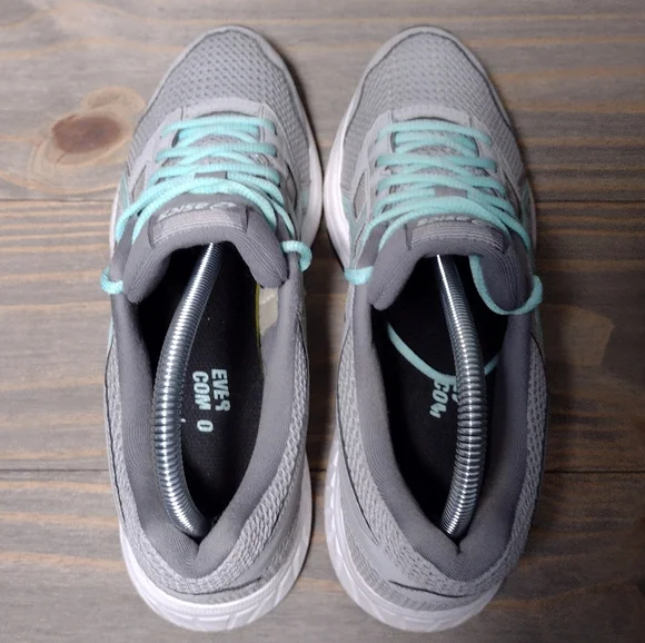 Asics Gel Contend 5 Running Athletic Shoes Sneakers Womens Size 9 Gray Icy - Picture 5 of 7